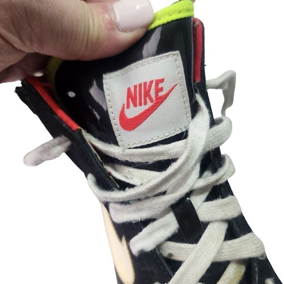 NIKE Sweet Classic High Glossy Black Patent Leather Size 6Y Youth #367112-01 - Picture 8 of 13